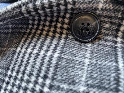 Cappotto Principe di Galles Grigio in Lana - Eleganza e Stile - Taglie 48 & 54 - Giacca da Uomo Fashion