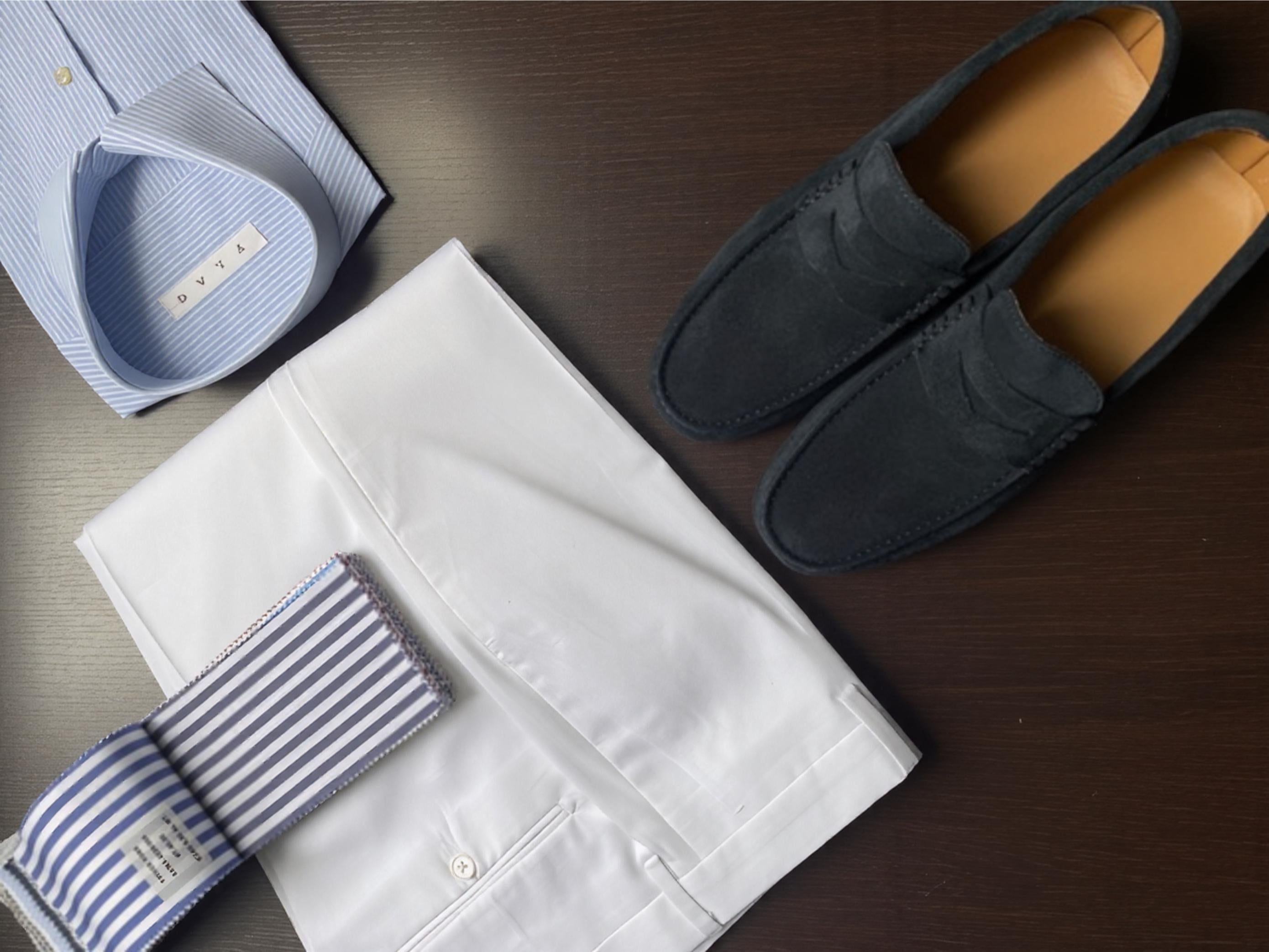 Mocassino Car Blu Navy in Pelle Scamosciata, Scarpe da Uomo, Calzatura Regolare, Comfort e Stile, Misura 43